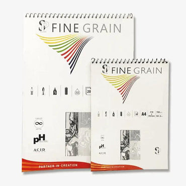 SP Fine Grain Sketch Pads 20 Sheet 150gm The Stationers
